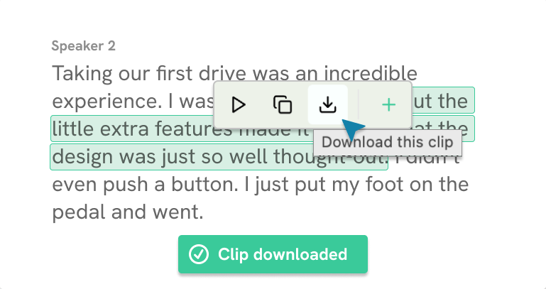 easy user interview analysis with downloadable video clips from Clipses